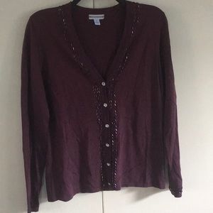 EUC Nordstrom sequined cardigan